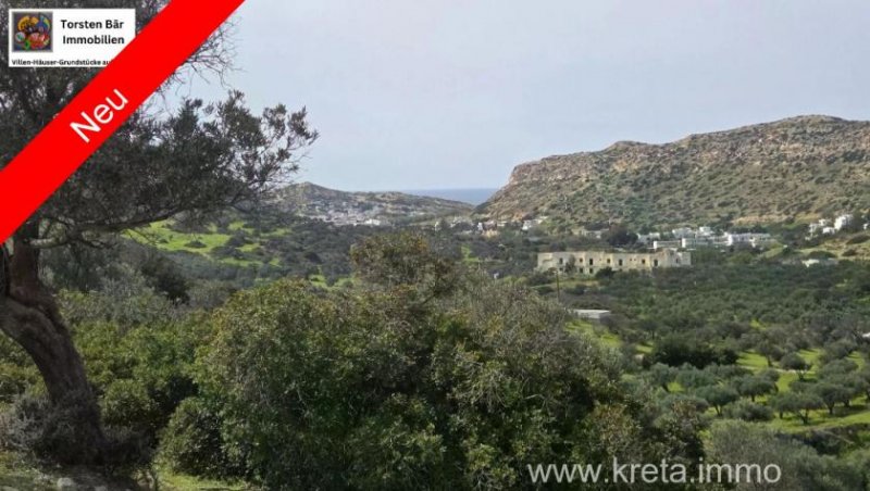 Matala Grundstück mit Meer- und Bergblick – Matala, Südkreta Grundstück kaufen